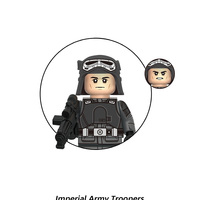 Großhandel Galaktische Kriege Bausteine Mini-Actionfiguren Sammlerstücke Galaxy Troopers Soldaten Plastik-Spielzeugset G0154