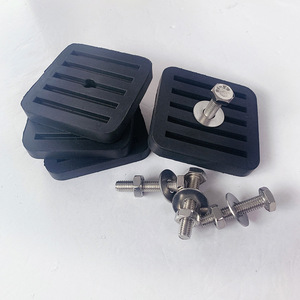 Jaqishi Air Conditioner Outdoor Unit Shock Damping Rubber Pad Base Anti <b>Vibration</b> Noise Reduction Support Bracket - Product Image 2