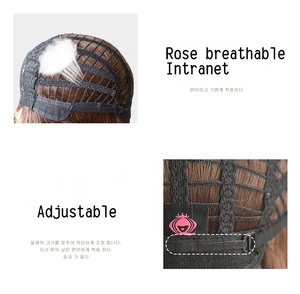 SARLA 26 \ "Peluca sintética larga <span class=keywords><strong>Rizado</strong></span> Resalte Transparente Resistente al calor Precio bajo Incluye <span class=keywords><strong>flequillo</strong></span>-Proveedor de cabello falso para mujeres - Product Image 5