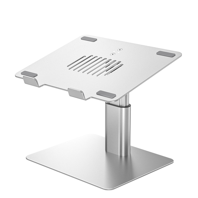 Sturdy Height & Angle Adjustable Aluminum Alloy Laptop Tablet Stand iPad Compatible Portable for 11-17 Inches Laptops/Tables