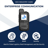 KENEARD KE-666 Mini Talkie-walkie de poche 4G LTE PoC, batterie 3000 mAh, 127 g, double SIM, radio réseau mondial pour hôtels, commerce de détail, logistique