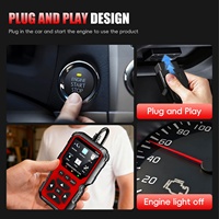 Outil de diagnostic de panne de voiture OBD2, scanner OBD2 pour voiture électrique, lecteur de code de diagnostic, outil de diagnostic de panne du moteur en anglais