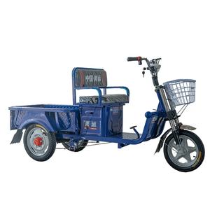 Tricycle Utilitaire Électrique de Transport 650W à Trois Roues pour Passagers et Usage Agricole avec Panier, Vente en Gros de Haute Qualité depuis Guangdong, Chine - Product Image 1