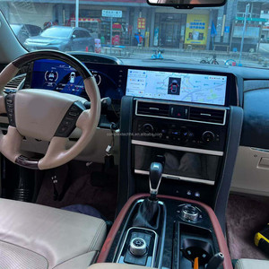 24.6" Dual Screen Qualcomm Android 13 <b>GPS</b> <b>Navigation</b> Head Unit Stereo For Nissan Patrol Y62 2010-2023 Upgrade Y63 Style - Product Image 3