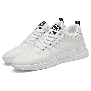 Botas con Alza para Hombre <span class=keywords><strong>2026</strong></span>, de Alta Calidad, Tejido de Malla Transpirable con Cordones, Zapatos para Aumentar la Estatura para Deportes de Verano, Plantilla de Goma - Product Image 3