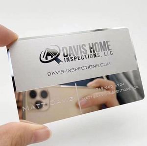 Fábrica que Suministra Tarjetas de Visita Metálicas en Blanco de 0.45 mm Anodizadas - Product Image 3