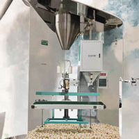 Machine de remplissage et d'emballage semi-automatique pneumatique DCS-50L pour riz, céréales et maïs, pour sacs de 10 à 50 kg, idéale pour les rizeries.
