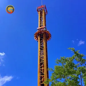 Công Viên Giải Trí Vendita Giostre Luna Park Bán Chạy Công Viên Giải Trí Tháp Sky Drop Rides Nhạc Miễn Phí Fall Tower Rides Để Bán