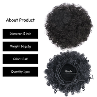 Perruque afro dreadlocks à petites boucles en forme de chenille, fabriquée à la machine en fibre chimique, offre spéciale Afrique