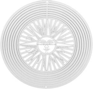 สปินเนอร์สแตนเลสกระจกเย็นสำหรับกลางแจ้งตีระฆังโลหะแบบหมุนได้3D ตกแต่งบ้านแบบแขวนกังหันลม - Product Image 3