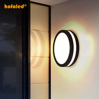 Super Bright LED Bulkhead Aluminium 3CCT Round Flush Wall Mount Light Plafonniers pour Chambre Cuisine Salle de Bain