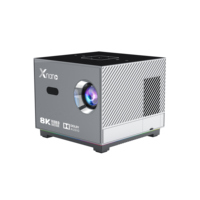Vente chaude Xnano X3 Projecteur Mini Smart Portable Mise Au Point Électrique 4K 720p Effet D'éclairage Coloré Home Cinéma Beamer