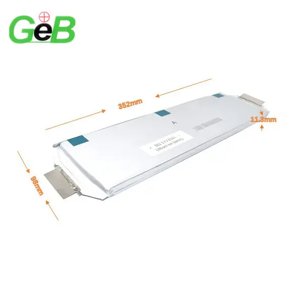 GEB 5C Entladung E61 E63 E66 3.7V 63Ah 66Ah Lipo Lithium Polymer Akku für 12V 36V 48V 72V