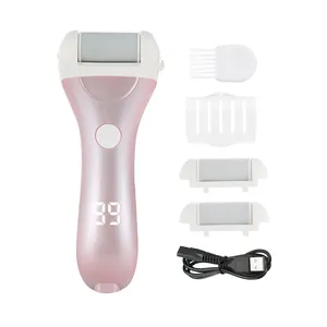 Dissolvant électrique de callosités de machine de meulage de pied de fichier de pied rechargeable étanche Offre Spéciale