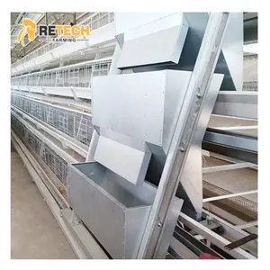 Chicken laying cage galvanized automatic A type layer poultry for farming