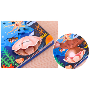 Tùy Chỉnh Tròn Góc Sách Bù Đắp In Bìa Cứng Trẻ Em Của Ngôn Ngữ Học Tập Giác Ngộ Sách Trẻ Em Pop-up Sách - Product Image 5