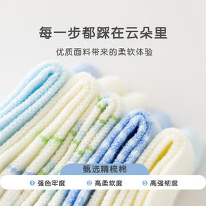 Yunshan Min Net 2025 Kinderen Lente Zomer Mesh Gekamd Katoen Zonder Been Baby Sokken Absorberen Zweet En Ademen - Product Image 1