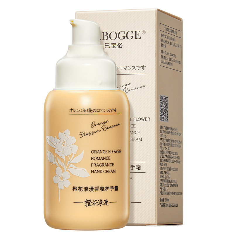 Babag fleur d'oranger parfum romantique crème pour les mains 100ml