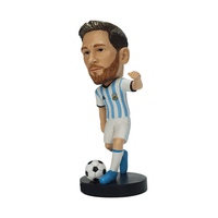 Figurines de joueurs de football en résine personnalisées, figurines de sportifs stylées, souvenirs sportifs artificiels