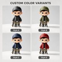 Figura de Plástico Personalizada, Figuras de Niño, OEM ODM, Figura de Acción de Niño Hecha a Medida, Figura Coleccionable de PVC 3D para Decoración o Regalo