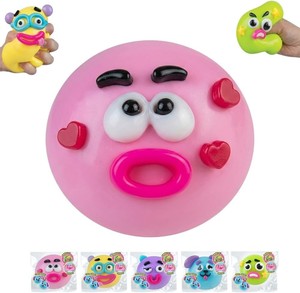 Smushers Dog Face Swap Squishy <b>Toy</b> Interactive Build Your Own Stress with Removable Faces Sensory Fidget <b>Toy</b> for Anxiety Relief - Product Image 2
