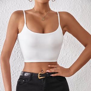 Top Corto de Verano para Mujer, Estilo Americano, Transpirable, Ecológico, Informal, Sexy, que Deja el Ombligo al Descubierto - Product Image 3