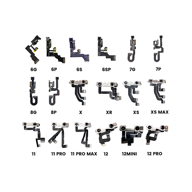 Intelligent HDR Mobile Phone Rear Main Back CameraFor Iphone 6 6S 7 8 Plus X Xr Xs 11 12 13 Pro Max With Flex Cable