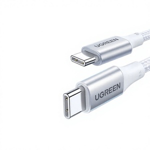 UGREEN <span class=keywords><strong>สาย</strong></span>ดาต้าแบบ<span class=keywords><strong>หัว</strong></span>คู่ <span class=keywords><strong>Type</strong></span>-<span class=keywords><strong>C</strong></span> ใช้ได้กับ Huawei Honor รองรับการชาร์จเร็วพิเศษ PD100W สำหรับใช้ในรถยนต์ 2 <span class=keywords><strong>หัว</strong></span>ชาร์จ - Product Image 1