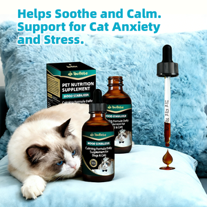 Gotas Calmantes para Mascotas Más Vendidas: Suplemento Veterinario Recomendado para el Alivio de la Ansiedad en Perros y Gatos en Todo el Mundo - Product Image 2