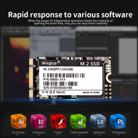 محرك أقراص صلبة M2 2242 Sata NGFF SSD M.2 للبيع بالجملة من المصنع قرص صلب SSD 128GB 256GB 512GB 1 تيرا بايت للقرص الصلب للكمبيوتر المحمول/الكمبيوتر المكتبي