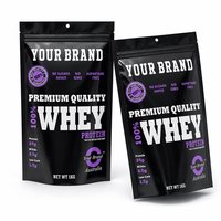 Sachets Doypack Autoportants à Fermeture Ziplock pour Compléments Nutritionnels Biologiques et Poudre Protéinée