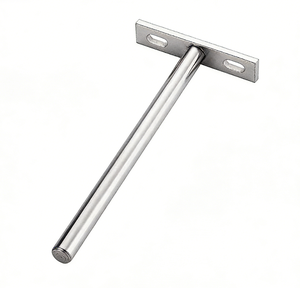 Soportes de Acero Inoxidable Personalizados <span class=keywords><strong>para</strong></span> Muebles, Fabricación de Chapa Metálica, Soporte Resistente <span class=keywords><strong>para</strong></span> Mesas, Escritorios y Estantes de Pared - Product Image 2