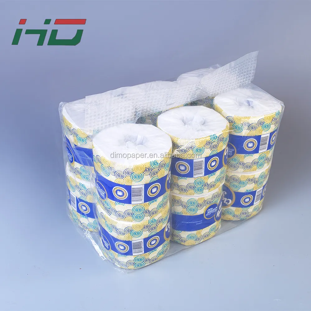 Toplu fabrika toptan özel etiket en İyi kalite tuvalet kağıdı papia kağıt rulolar satılık