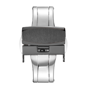 Venta al por mayor 14mm-<span class=keywords><strong>24mm</strong></span> 316L correa de reloj de acero inoxidable hebilla de cierre personalizado OEM ODM piezas de reloj fabricante de fábrica - Product Image 4