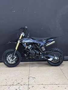 बोजर 60cc बच्चों मिनी गंदगी बाइक 2.4hp एयर कूल्ड cvt स्वचालित ट्रांसमिशन 10 इंच पहियों हाइड्रोलिक डिस्क ब्रेक बच्चों - Product Image 5