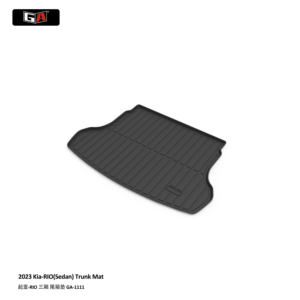 Alfombrilla de Maletero para Auto, Marca GA, Ecológica, de TPE, para <span class=keywords><strong>Kia</strong></span> Rio, Alfombrilla Trasera para Carga, OEM/ODM - Product Image 2