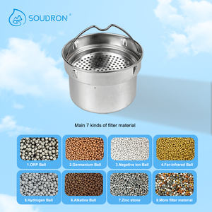 Groothandel Gezondheid Nano-Energie Alkalische Waterkolf Ph 9.5 + Roestvrijstalen Alkalische Waterstof Thermos Waterfles - Product Image 3