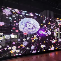 Écran LED transparent P3.91, affichage numérique, affichage publicitaire LCD, lecteur de vidéo, affiche vidéo pour centre commercial, magasin de détail