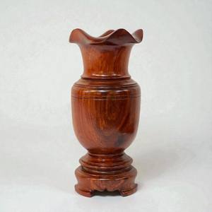 Vase à fleurs en bois de qualité supérieure, pot à fleurs en bois pour articles décoratifs pour la maison, vases en bois pour la décoration intérieure, vase à fleurs - Product Image 2