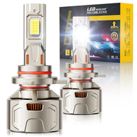 Ampoules de phares LED H4 pour voiture, haute puissance 130W, super lumineuses 24000 lumens, double faisceau 9004, longue durée de vie, phare automobile