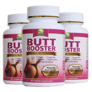 Comprimés Butt Booster 60 Pilules, Complément Naturel à Base de Plantes pour l'Augmentation et le Raffermissement des <span class=keywords><strong>Fesses</strong></span> pour Femmes, pour des <span class=keywords><strong>Fesses</strong></span> Plus Volumineuses et un Effet Liftant - Product Image 2