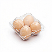 Barquette à œufs thermoformée de qualité alimentaire pour élevage avicole, emballage logistique antichoc en gros, boîte personnalisée