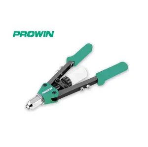 Professional Custom Tool Double Hold Strong Power Levered Heavy Duty Hand Nut Riveter Gun