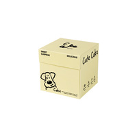 Boîtes à pâtisserie carrées de 2/3 pouces, emballages jetables à emporter pour mousse, mille-crêpes, tranches de gâteau et mini-desserts.