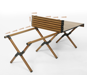 Table de camping pliable multifonction et chariot utilitaire, planche de couverture de remorque portable pour le camping en plein air, le stand de marché et le pique-nique - Product Image 5