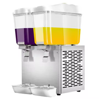 Distributeur de boissons froides 16Lx2, extracteur de jus, machine à boissons glacées, distributeur de jus de cola, réfrigération commerciale