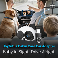 Caméra de surveillance pour bébé en voiture avec support à ventouse, Bluetooth 5.4 et CarPlay, Plug and Play pour les grossistes et les distributeurs de marques