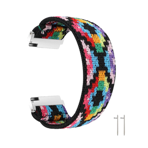 22mm 20mm Bracelet Sport Bracelet de Montre en Nylon pour Samsung <span class=keywords><strong>Galaxy</strong></span> <span class=keywords><strong>Active</strong></span> <span class=keywords><strong>2</strong></span> Bracelet Élastique 46mm 42mm - Product Image 1