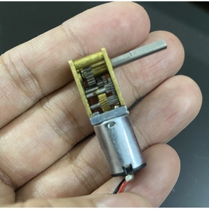 Motorreductor de CC en miniatura 1218 N20 con engranaje helicoidal de baja velocidad para coche inteligente, motor con escobillas de 3V, 6V, 12V - Product Image 1