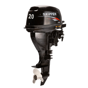 Moteur hors-bord manuel à essence 20 CV 4 temps à arbre long pour usage marin, neuf, fabriqué en Chine - Product Image 2